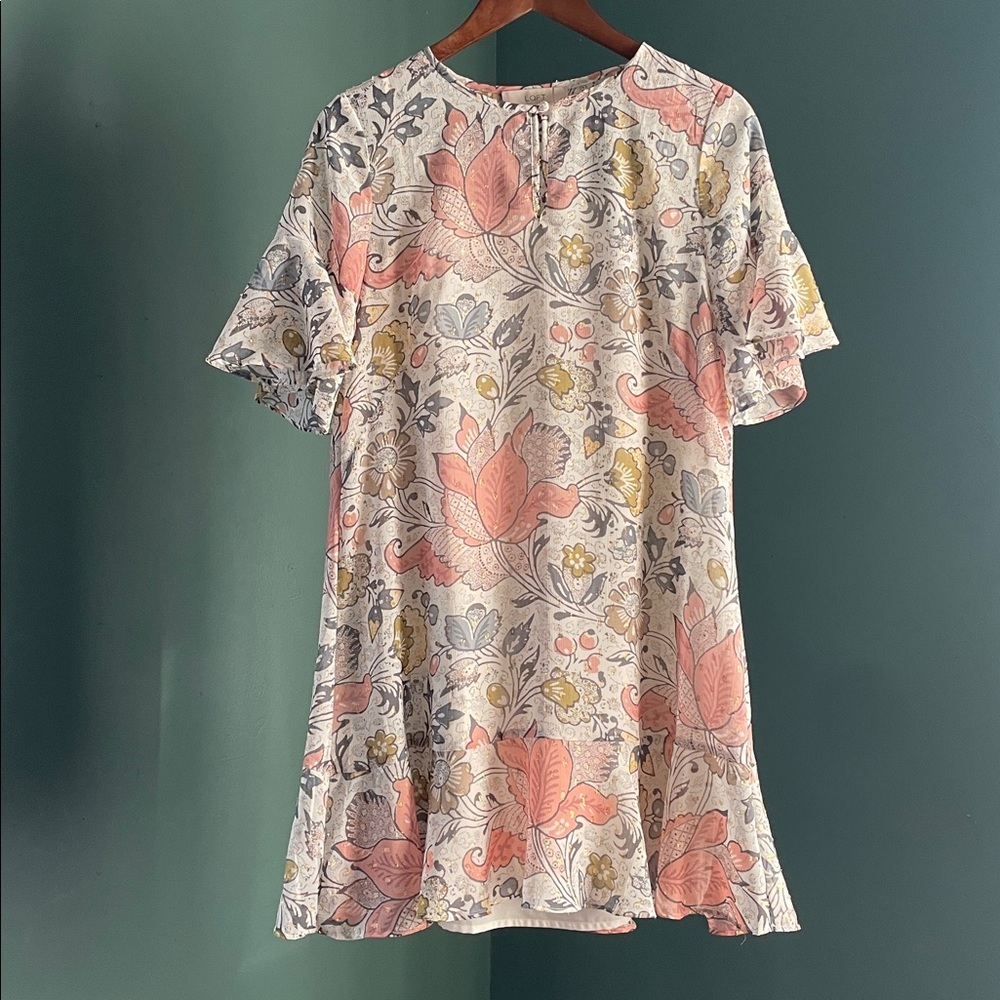 LOFT Multicolor Floral Blouse